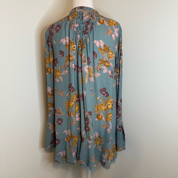 Free People Floral Boho Tunic Top/Dress – Size Small (Like New) - Picture 6 of 7